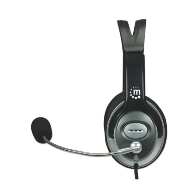 Slušalice sa mikrofonom Manhattan Classic 175555, black - EP2950741