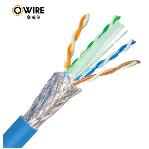 LAN SFTP kabl OWIRE Cat6 Solid/CCA/0,56mm/Plavi/305m - EP2844031