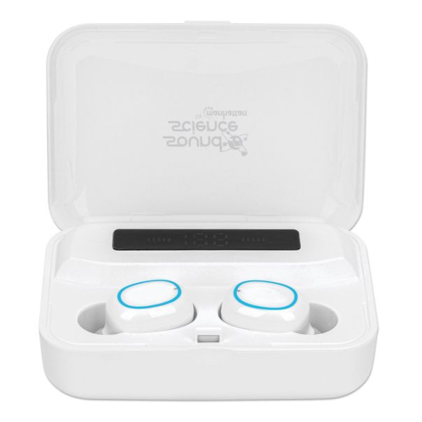 Slušalice TWS Manhattan 180399 Bluetooth 5.0 bele - EP2950678