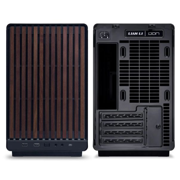 Kućište Lian Li DAN A3 mATX /Crno, A3-mATX Black & WOOD - EP2837141