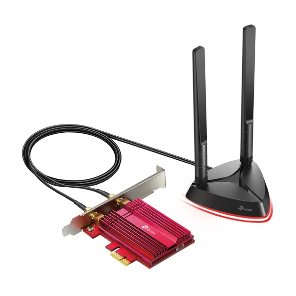 TP LINK TP-LINK AX3000 Wi-Fi 6 Bluetooth 5.0 PCIexpresa adapter2402Mbps 574Mbps 2 antene high gain - ARCHER TX3000E