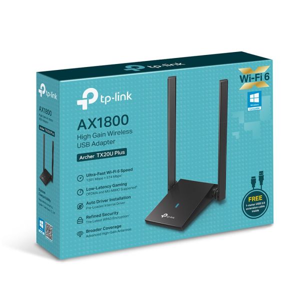 LAN MK TP-Link Archer TX20U PLUS AX1800 WiFi/dual band/USB - EP2988297