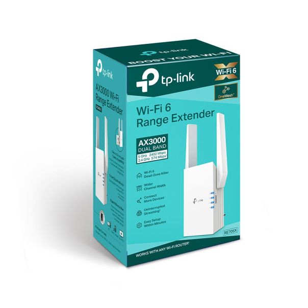LAN Range extender TP-Link RE705X AX3000 Mesh - EP3070813