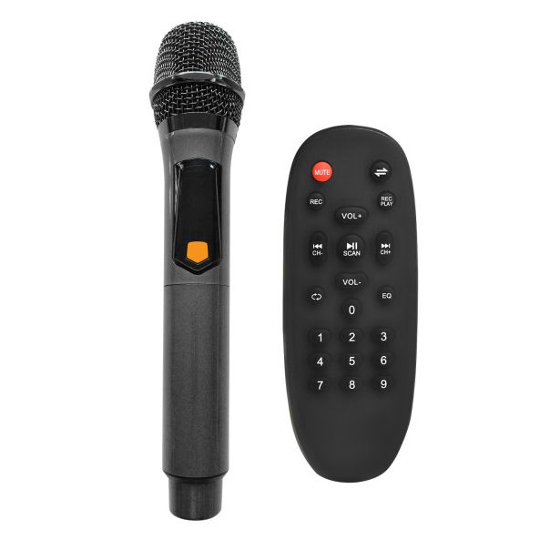 Zvucnik Mikado MD-80KP 40W,3600mAh 3,5mm USB, Bluetooth, micro SD crni - EP2850304