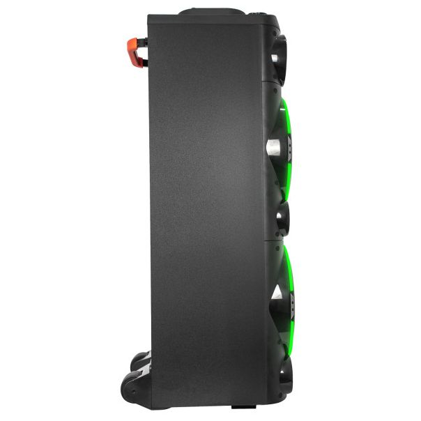 Zvucnik Mikado MD-104KP 200W, 12V 14000mAh USB, Bluetooth, micro SD crni - EP2847198