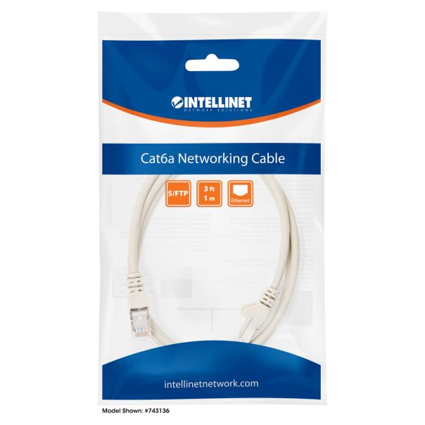 LAN SFTP kabl intellinet 317108 Cat6A CU/LS0H/Sivi/1m - EP3020447