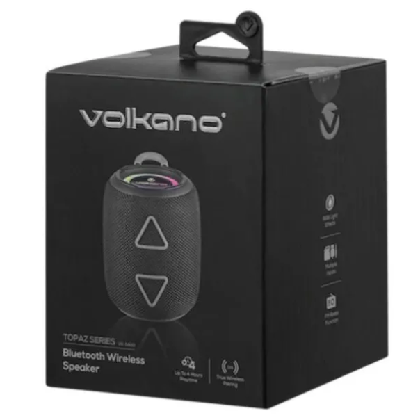 Bluetooth zvučnik Volkano Topaz Series VK-3400-BK 3W crni - EP2848072