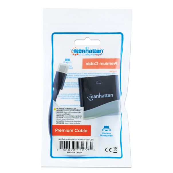 Adapter Manhattan 152570 Active Mini DisplayPort na HDMI 4K@60Hz - EP2840275