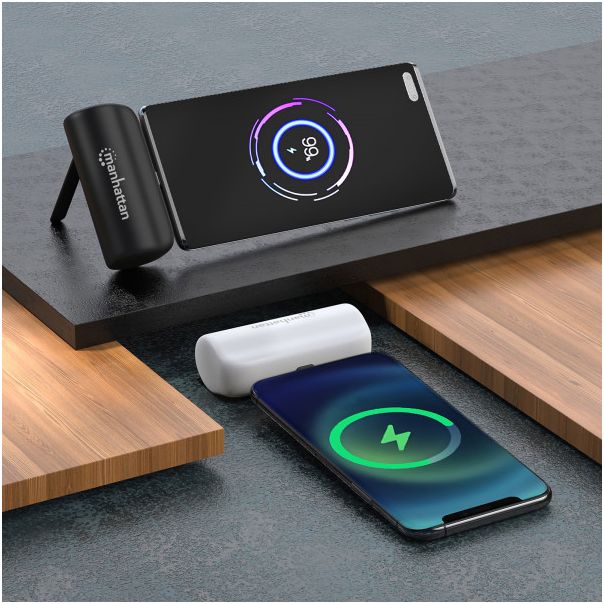 Powerbank Manhattan 102612 5000mAh 20W/Black/USB-C - EP2941275