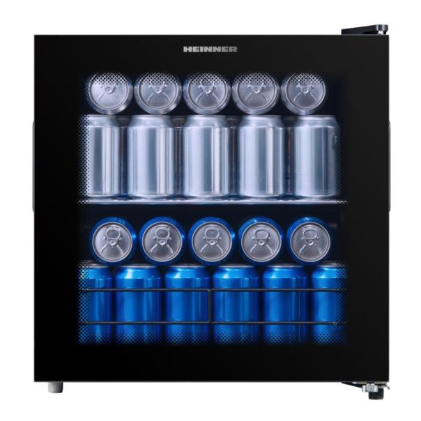 Frižider za piće HEINNER HBC-M44BKE/44l/48limenki/crni - EP2851132