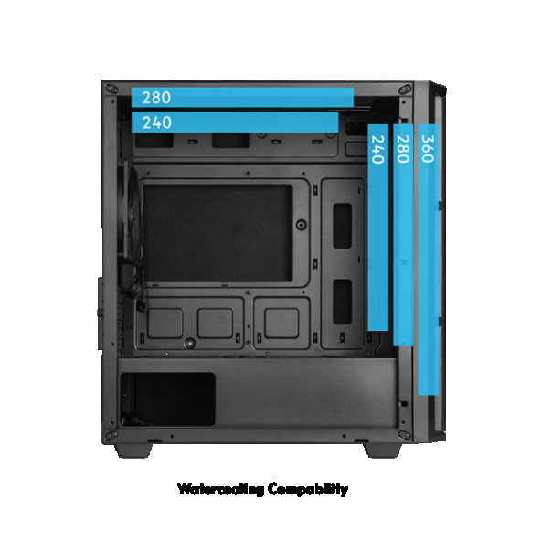 Kuciste Chieftec Pro mini mATX, Crni AZ-01B-OP - EP2845002