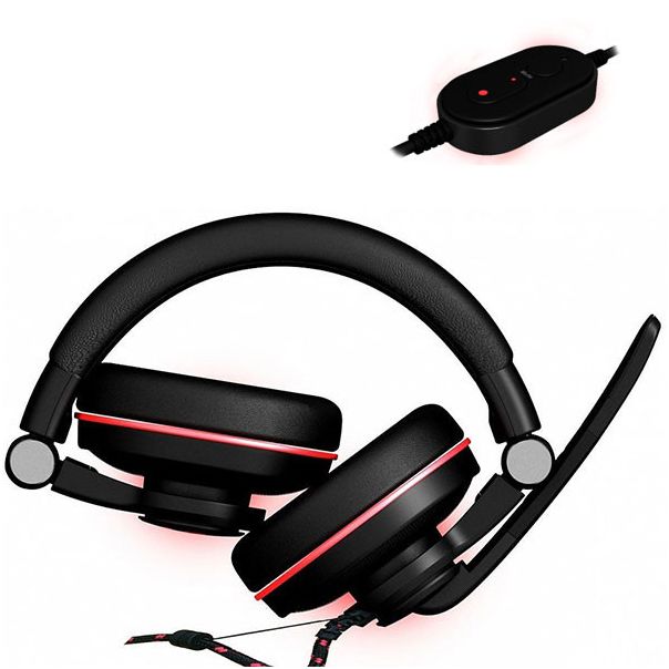 Slusalice sa mikrofonom EpicGear Sonorouz SE 7.1 USB crno crvene - EP2950669