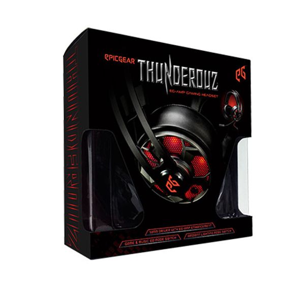 Slušalice sa mikrofonom EpicGear Thunderouz USB/3,5mm crne - EP2950702