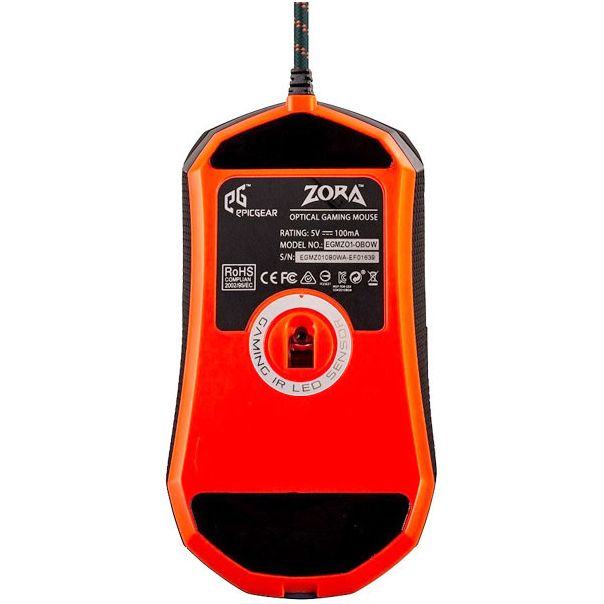 Miš USB EPICGEAR Zora crni - EP2896074