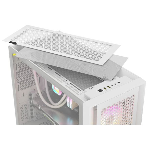 Kućište Corsair FRAME 5000D RS ARGB High-Airflow White, CC-9011310-WW - EP2872531