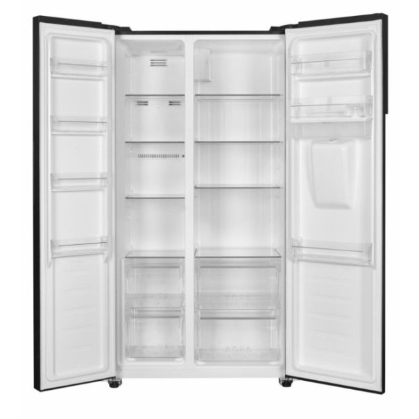 SBS frižider HEINNER  HSBS-H439NFBKWDE++ 439l/NoFrost/dispanzer/inverter/crni - EP2837282