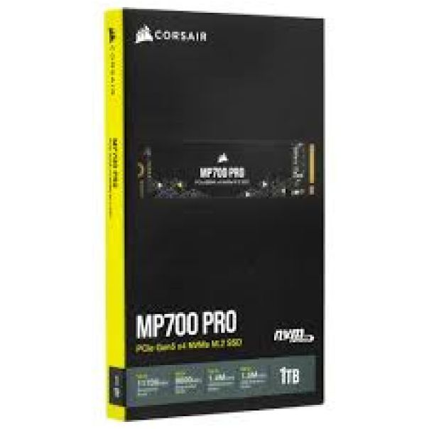 SSD M.2 NVMe Corsair 1TB MP700 PRO Gen5x4 9600/11700MB CSSD-F1000GBMP700PNH - EP3037384