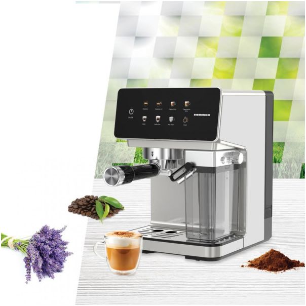 Espresso aparat HEINNER HEM-LK20DMLK/20bar/1,6l/posuda za mleko - EP2895133
