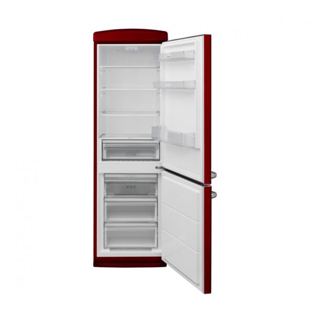 Kombinovani frižider Fram FC-VRR341BDE++/340l,60x190/bordo - EP2891061