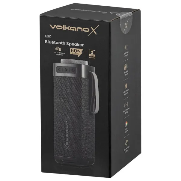 Zvučnik VolkanoX S500 Portable Bluetooth VXS-500-BK - EP3180878