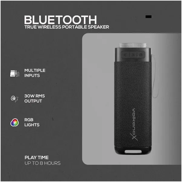 Zvučnik VolkanoX S500 Portable Bluetooth VXS-500-BK - EP3180878