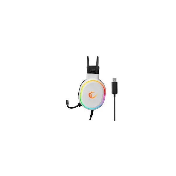 Slušalice žične gaming Rampage ROGUE RGB bele 36120 - EP3098673