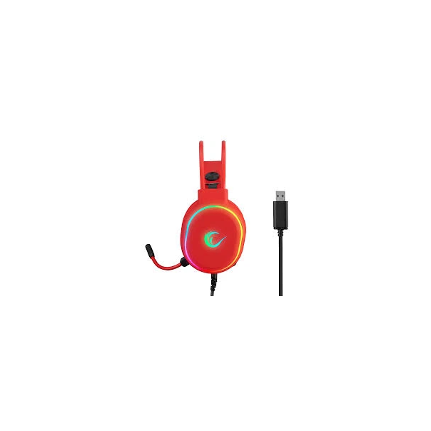 Slušalice žične gaming Rampage ROGUE RGB crvene 35132 - EP3098517