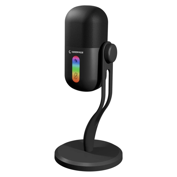 Mikrofon Rampage Arpeggio RGB crni 42798 - EP3098541