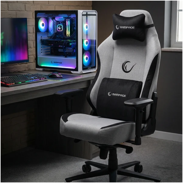 Stolica gaming Rampage KL-R72 WOOF High Level sivo/crna 37871 - EP3098598
