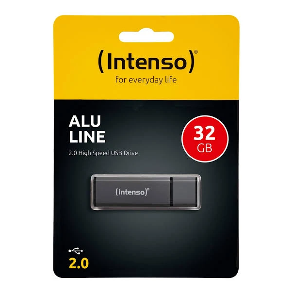 INTENSO Alu Line 32GB USB 2.0 (Crni) - 130574