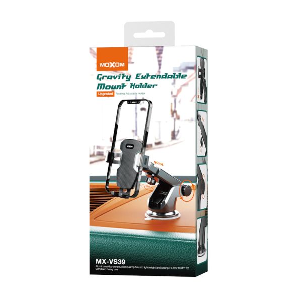 MOXOM Držač za mobilni telefon MX-VS39, crna - D1042