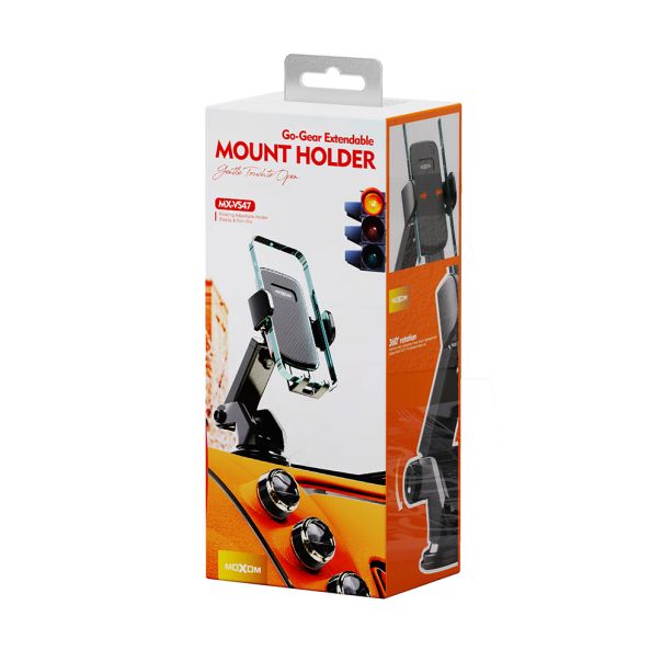 MOXOM Držač za mobilni telefon MX-VS47, crna - D1043