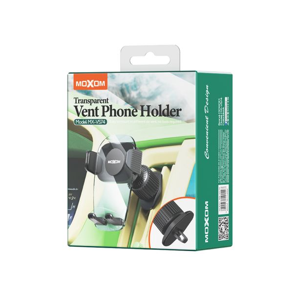 MOXOM Držač za mobilni telefon MX-VS74, crna - D1050