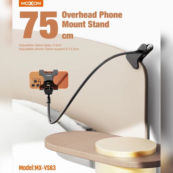 MOXOM Držač za mobilni telefon MX-VS63, crna - D1060