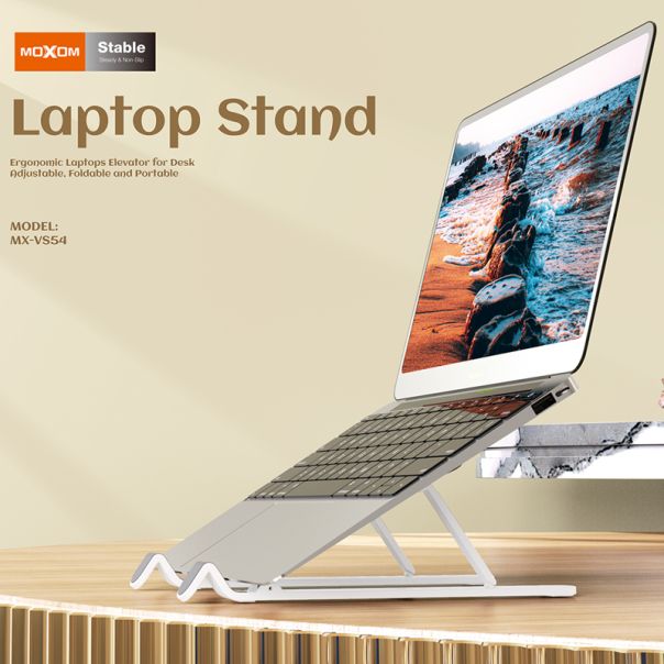 MOXOM Drzač za laptop MX-VS54, srebrna - D1064