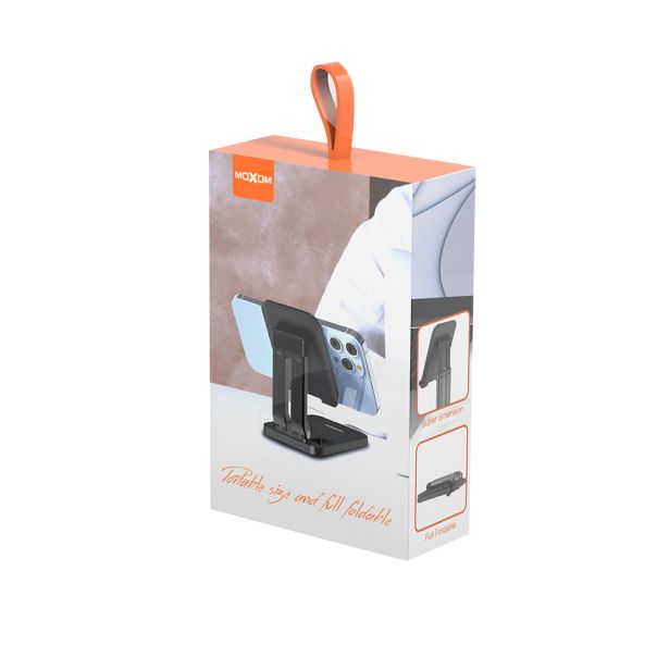 MOXOM Držač za mobilni telefon MX-VS55 stoni, crna - D1065