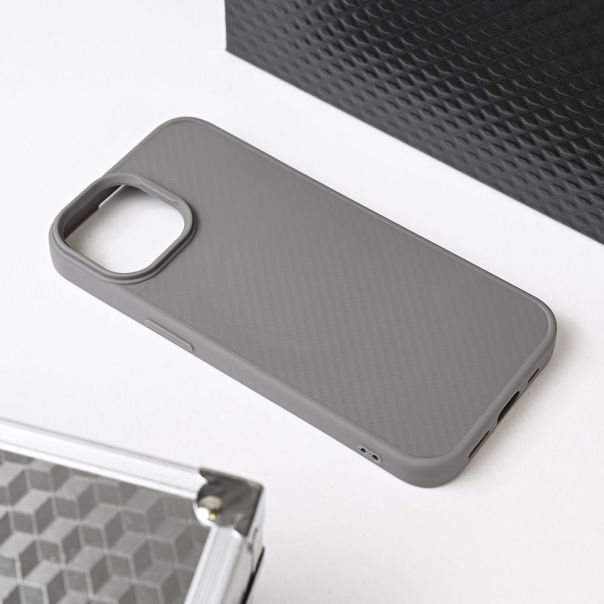 Maska za iPhone 13 6.1 Magsafe Kevlar siva - 220702