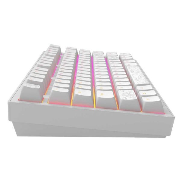 Dark Project ALU Terra Nostra White - Wired Gaming Keyboard (ANSI/UA) - EP3252533