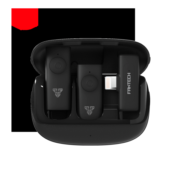 FANTECH Mikrofon bežični WMV21L Lightning Dual Mic Lavalier Leviosa Air - 213457