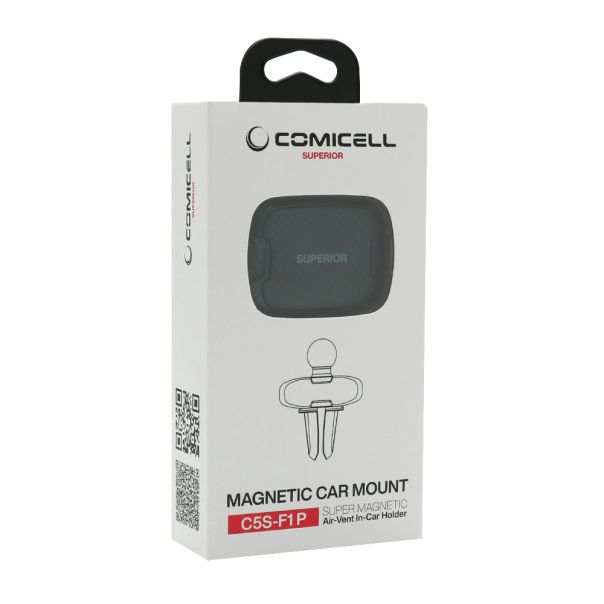 COMICELL Superior Držač za mobilni telefon C5S-F1P (magnet i ventilacija), crna - D2000