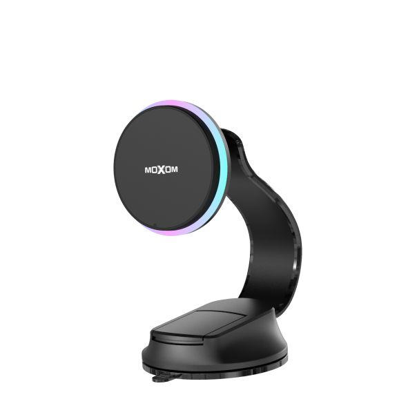 Magnetni držač za mobilni telefon Moxom MX-VC34 WL wireless, crna - D2011