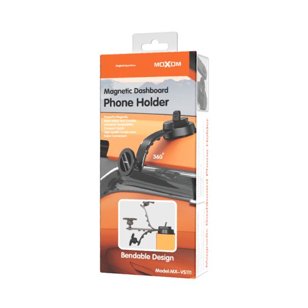 Magnetni držač za mobilni telefon Moxom MX-VS111, crna - D2021