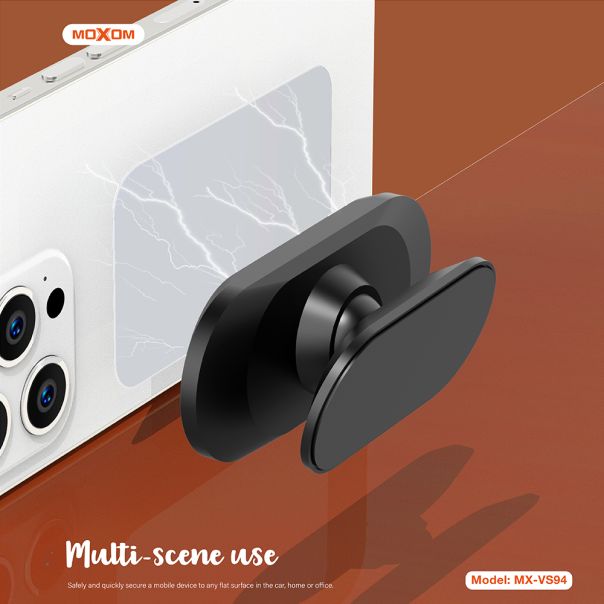 MOXOM Držač za mobilni telefon MX-VS94 magnet, crna - D2028