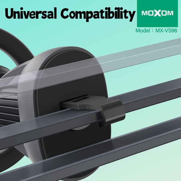 MOXOM Držač za mobilni telefon MX-VS96 magnet, crna - D2029