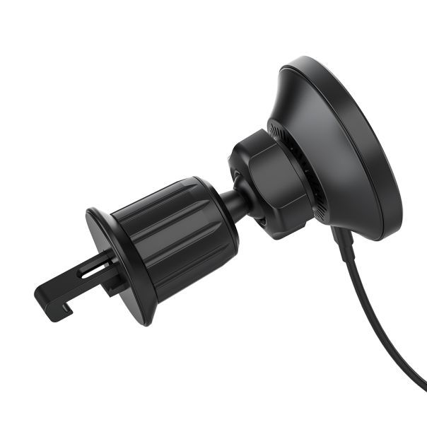 SUPERIOR Držač za mobilni telefon SU-D102 sa bezicnim punjenjem (magnet i ventilacija), crna - D2032