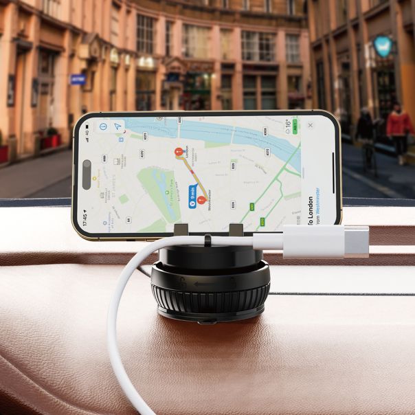 MOXOM Držač za mobilni telefon MX-VS139 gravitacioni, crna - D2056