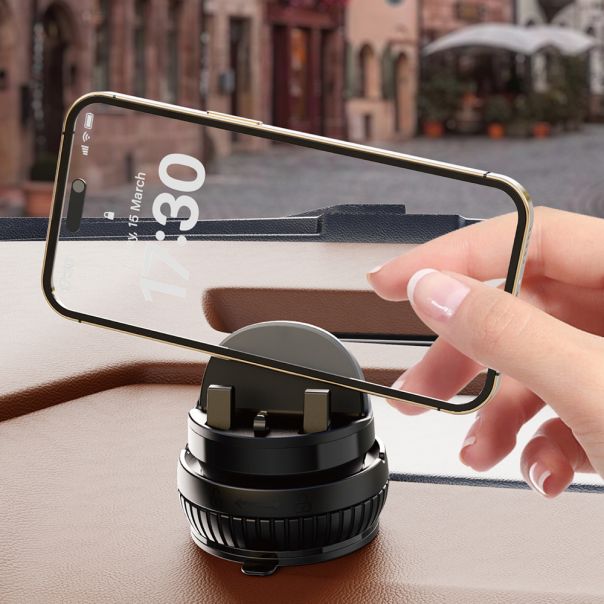 MOXOM Držač za mobilni telefon MX-VS139 gravitacioni, crna - D2056