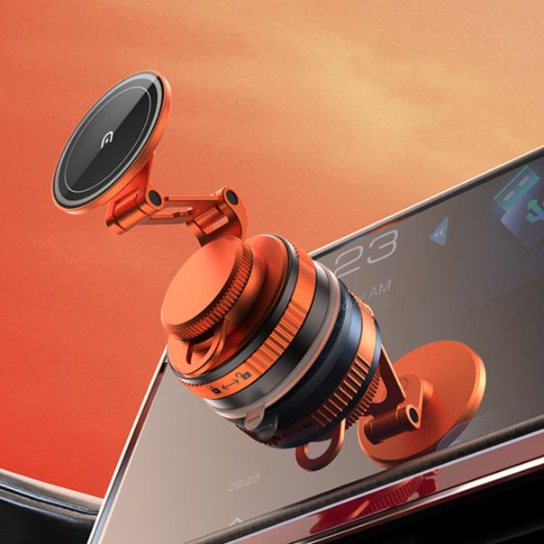 Držač za mobilni telefon OH-X152 magnet i vakum narandzasti - EP2944171