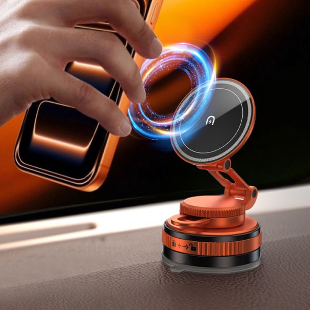 Držač za mobilni telefon OH-X152 magnet i vakum narandzasti - EP2944171