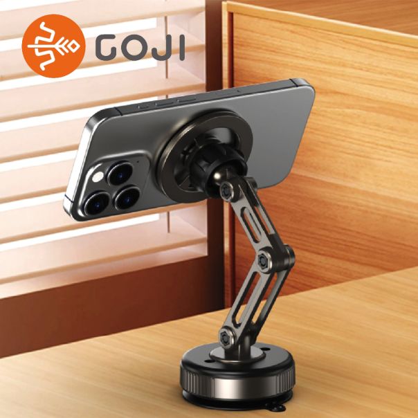 Držač za mobilni telefon Goji G11 magnet i vakum, crna - D2084